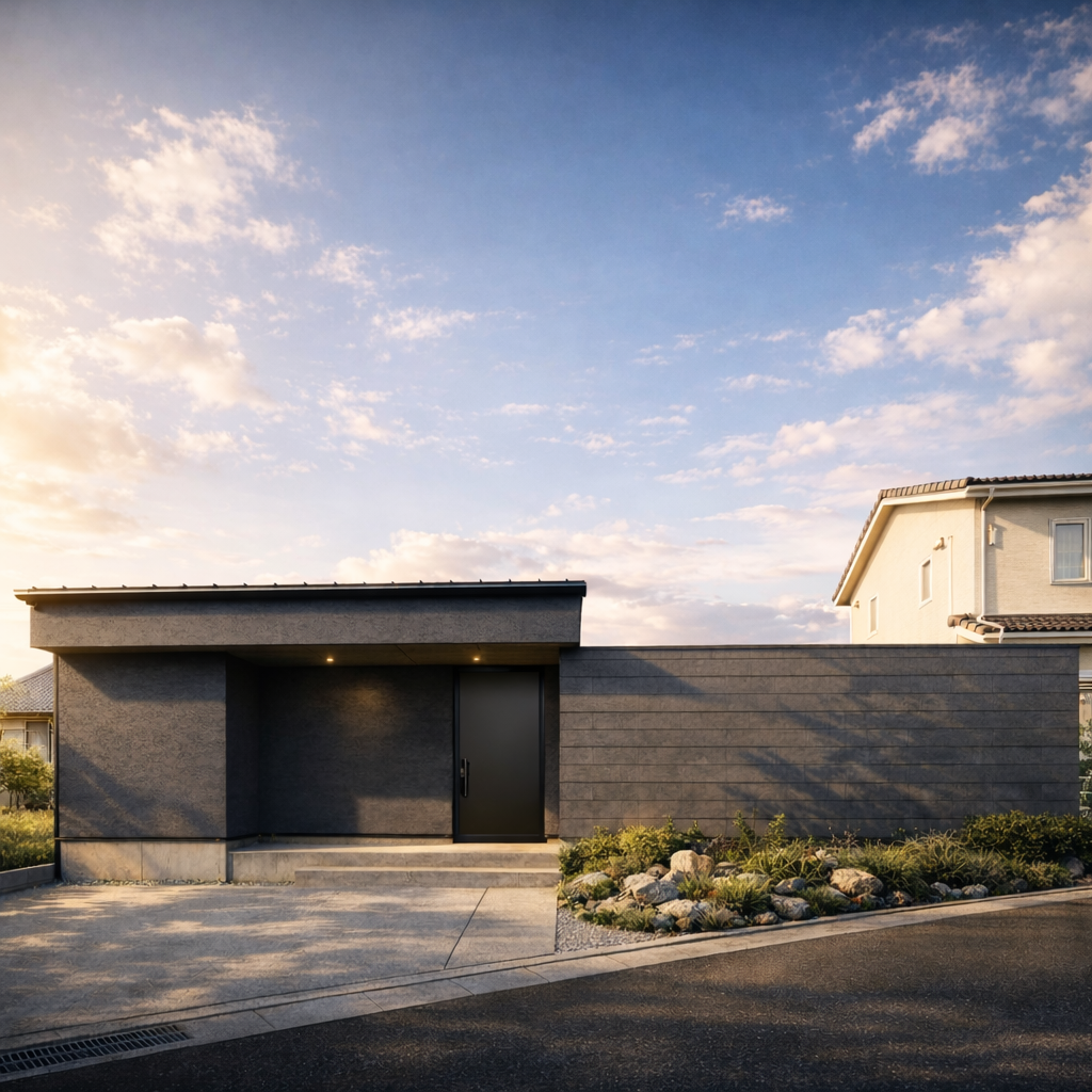 スタイリッシュな外観デザイン